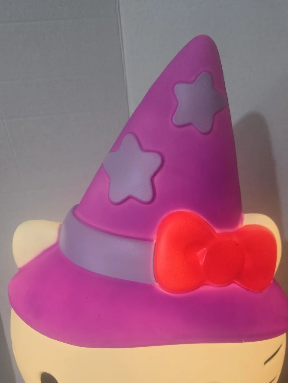 Hello Kitty Blow Mold Witch Halloween Lighted Yard Decor Sculpture 22” Plug-in